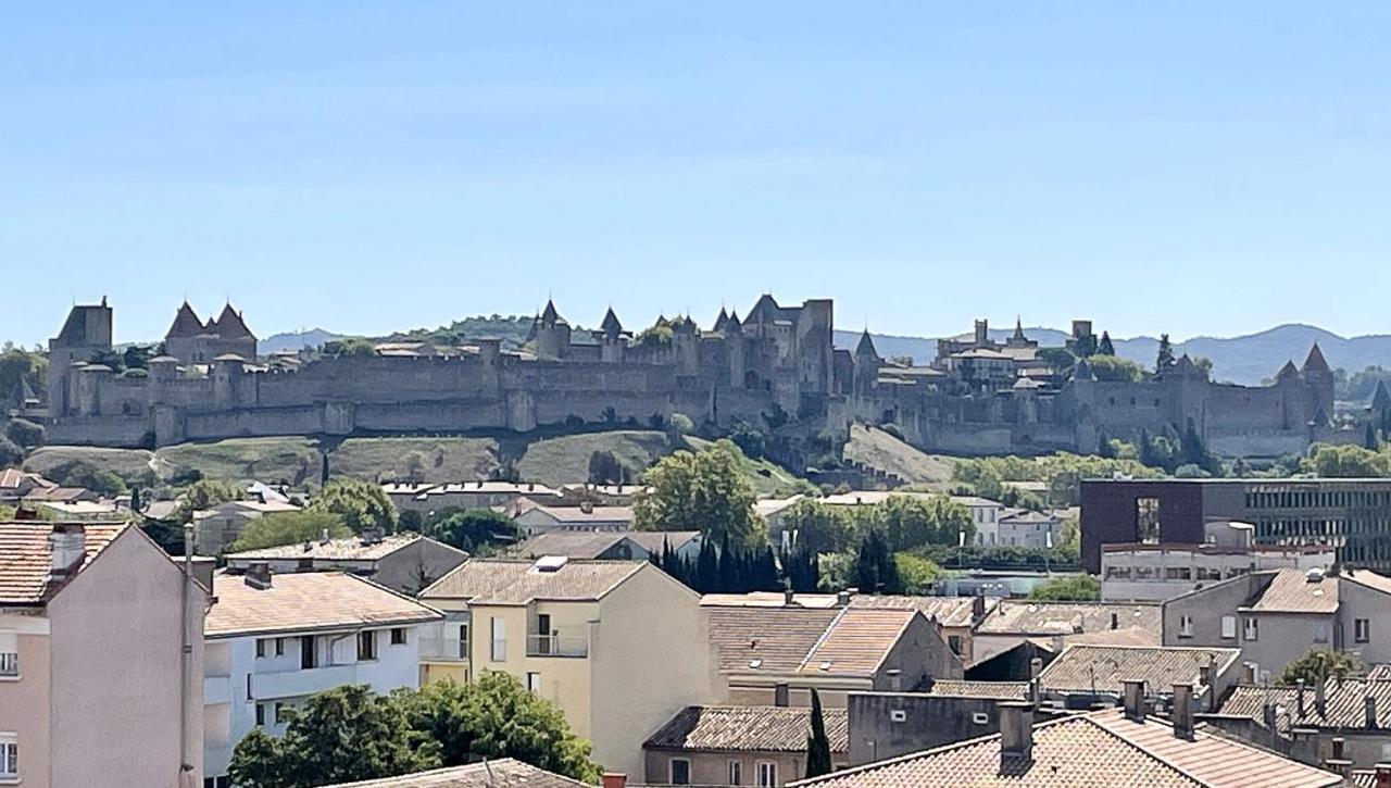 Appartement Cosy Avec Vue Imprenable Sur La Cite Carcassonne Eksteriør billede